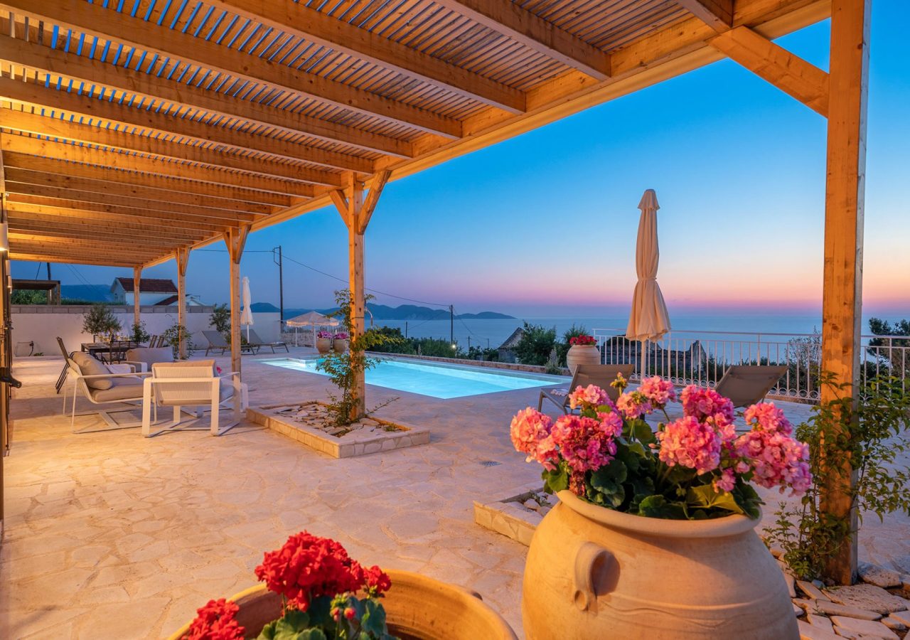 Villa Poppy Fiscardo Stone Villas (10)