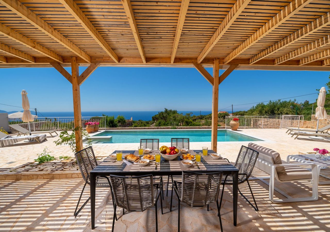Villa Poppy Fiscardo Stone Villas (11)