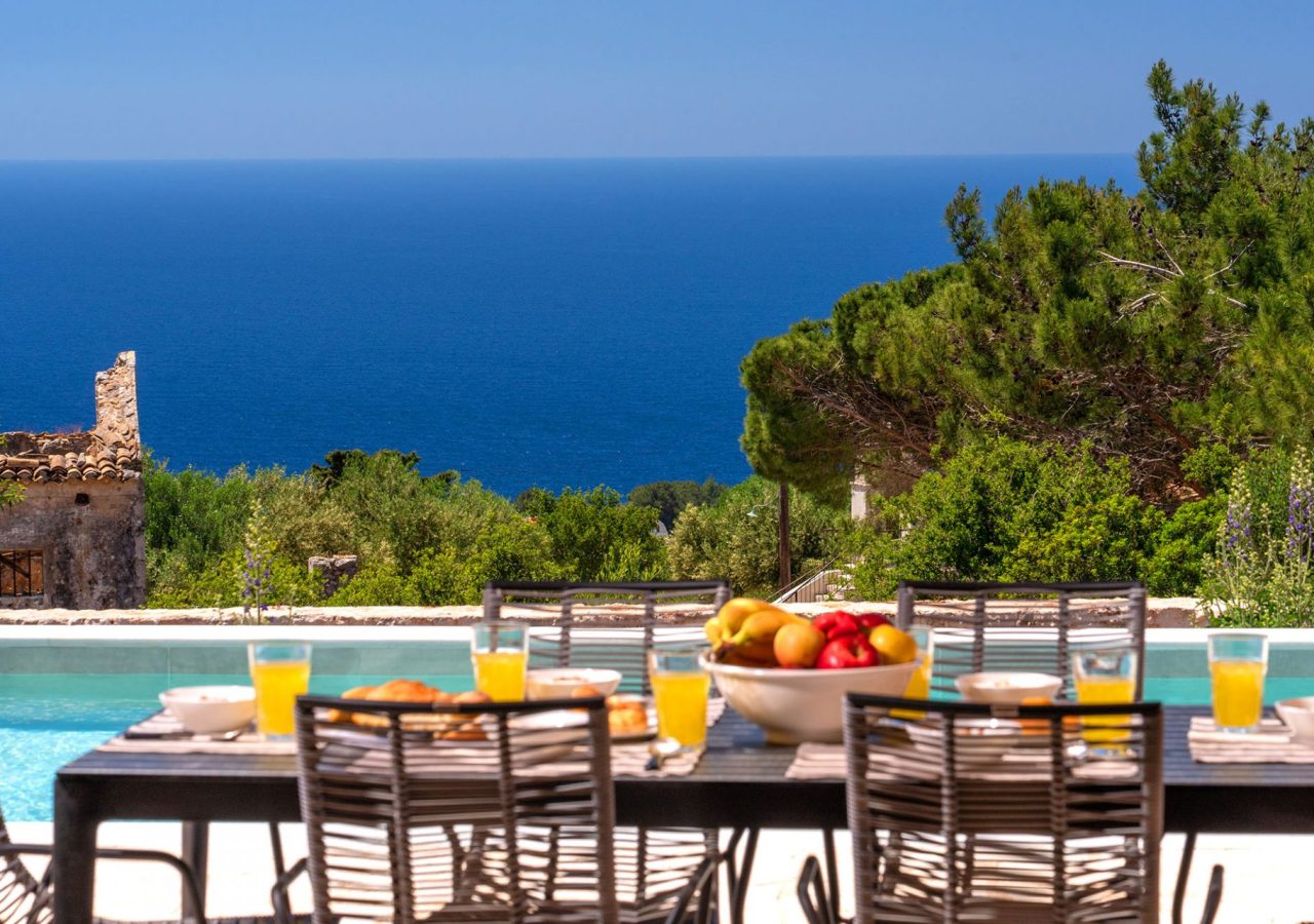 Villa Poppy Fiscardo Stone Villas (12)
