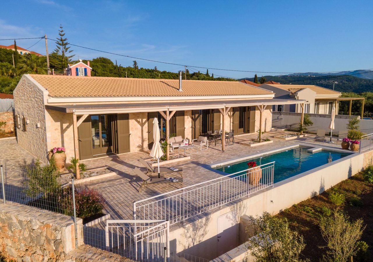 Villa Poppy Fiscardo Stone Villas (15)