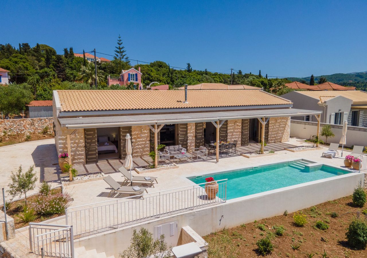 Villa Poppy Fiscardo Stone Villas (20)