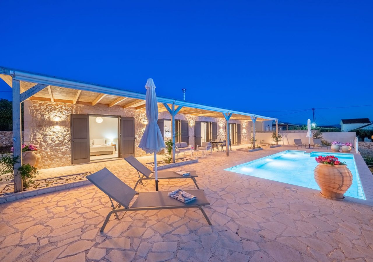 Villa Poppy Fiscardo Stone Villas (3)