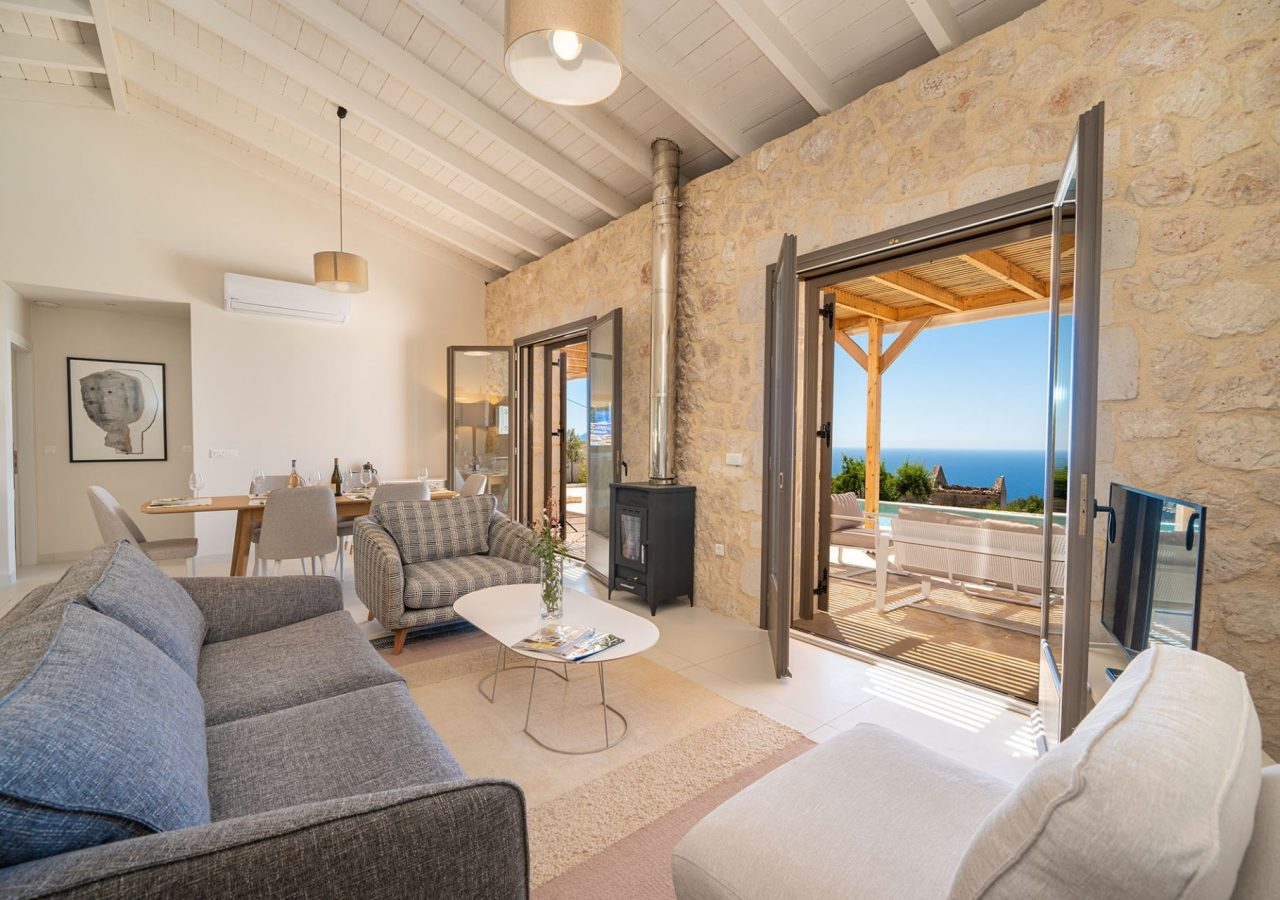 Villa Poppy Fiscardo Stone Villas (30)