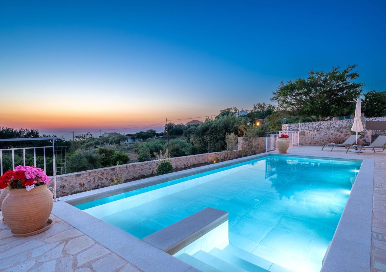 Villa Poppy Fiscardo Stone Villas (9)